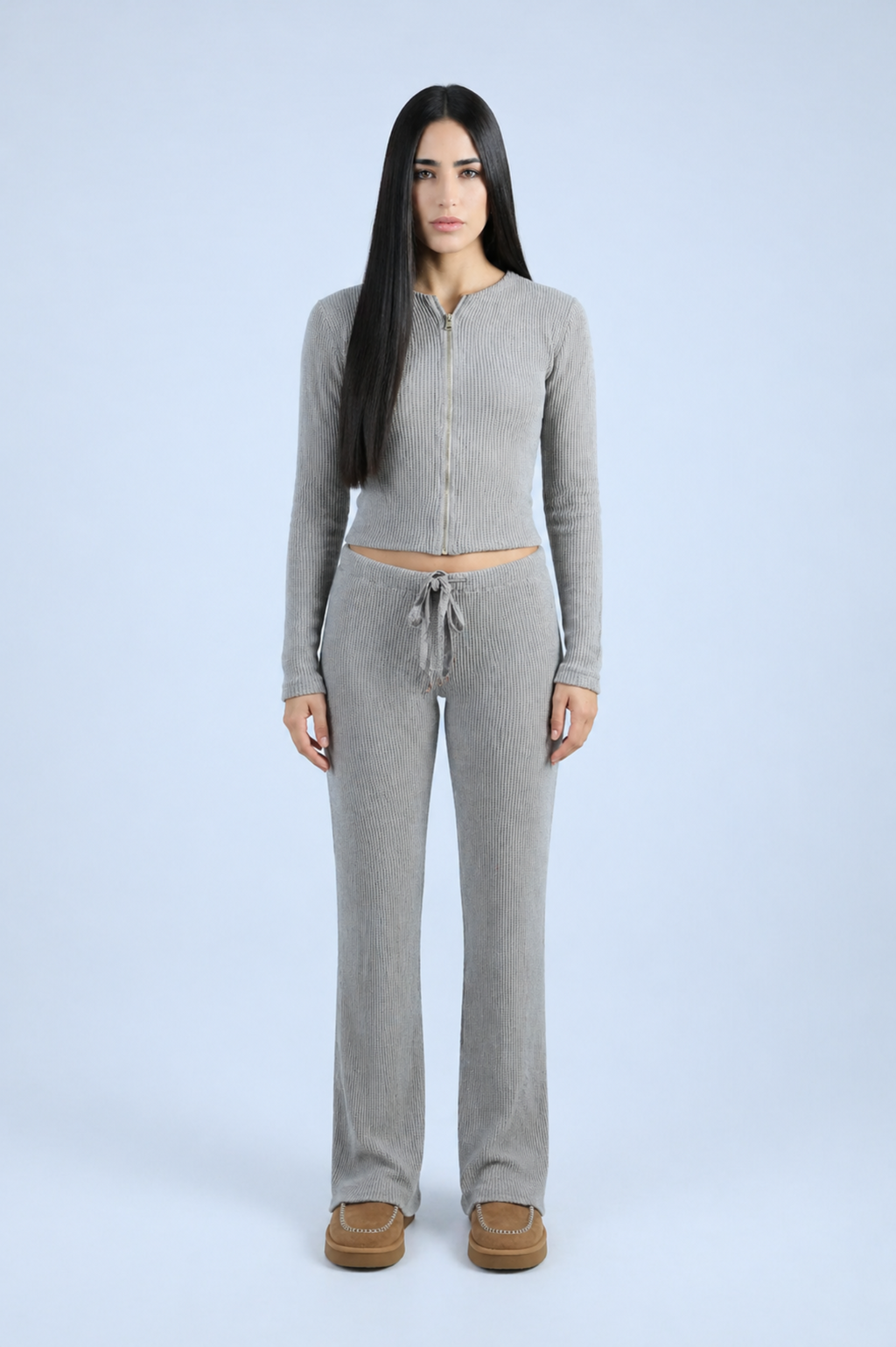 ENSEMBLE BEIGE EN TRICOT