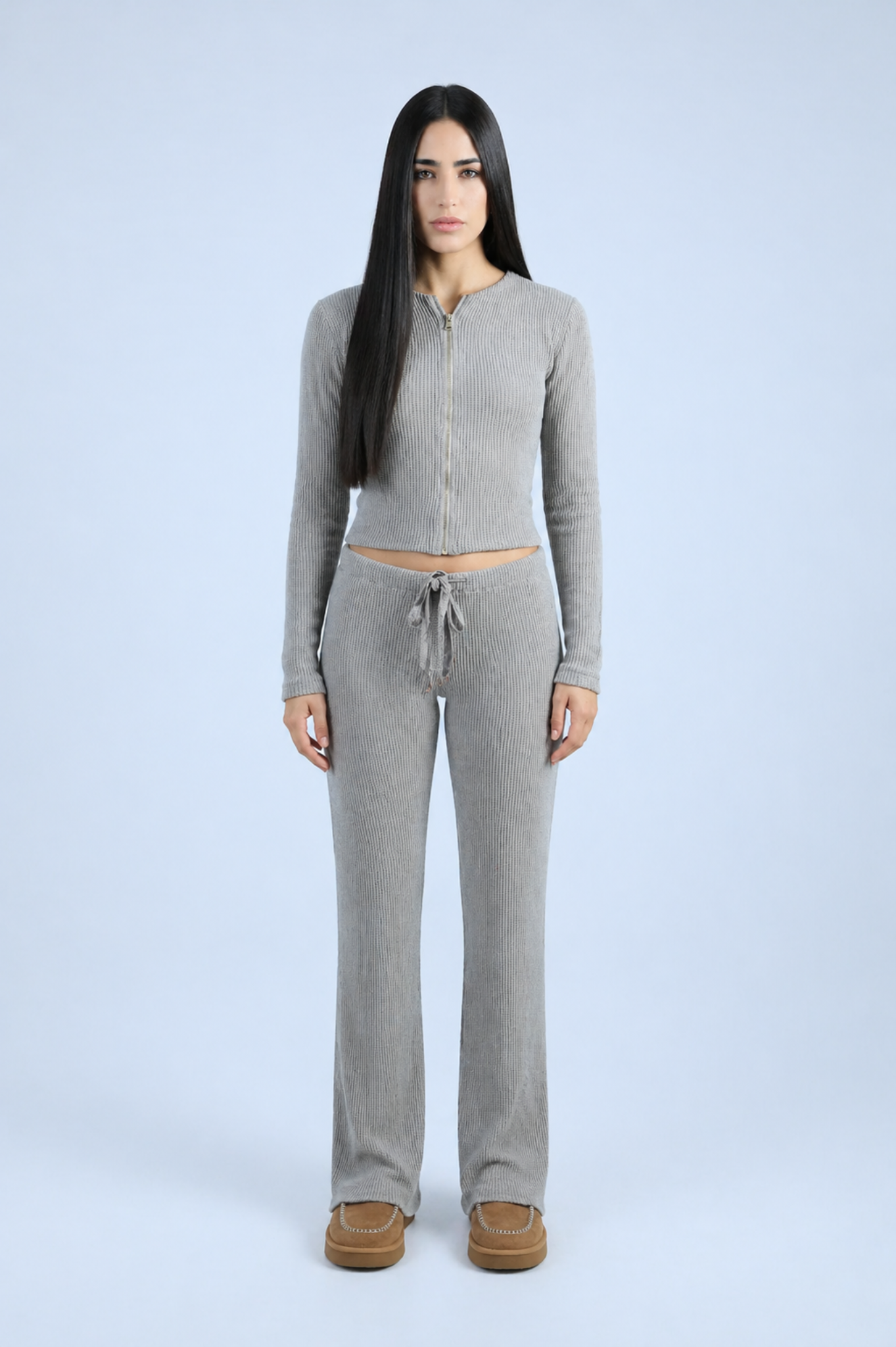 ENSEMBLE BEIGE EN TRICOT
