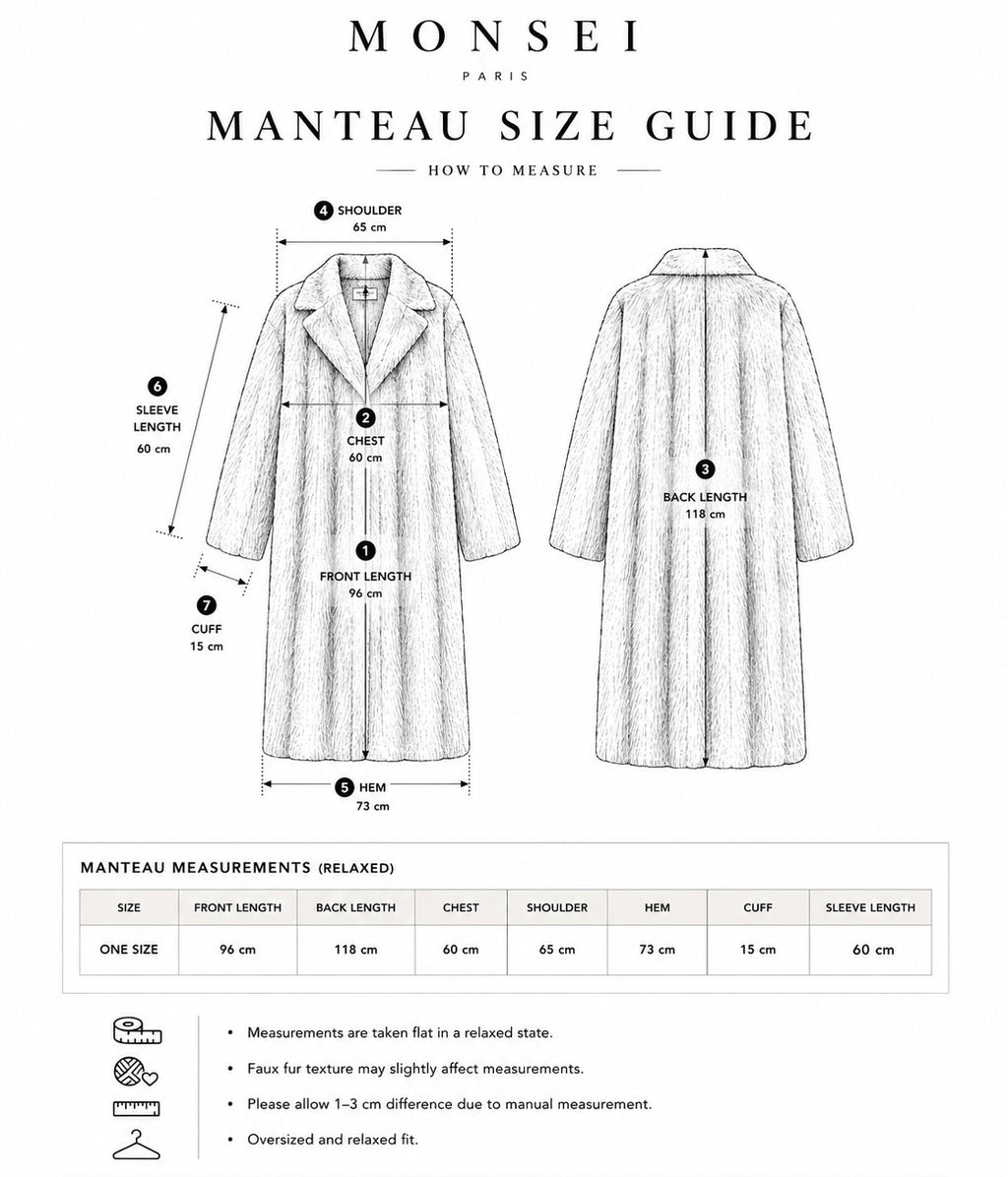 MANTEAU BEIGE EN FAUSSE FOURRURE