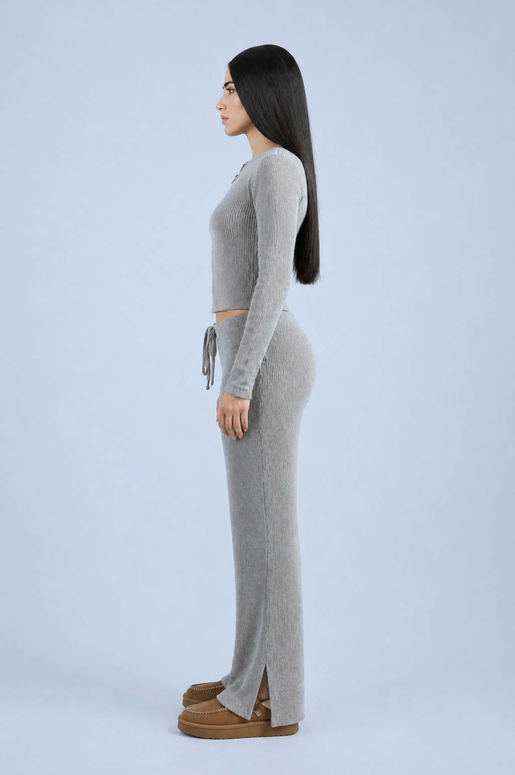 ENSEMBLE BEIGE EN TRICOT