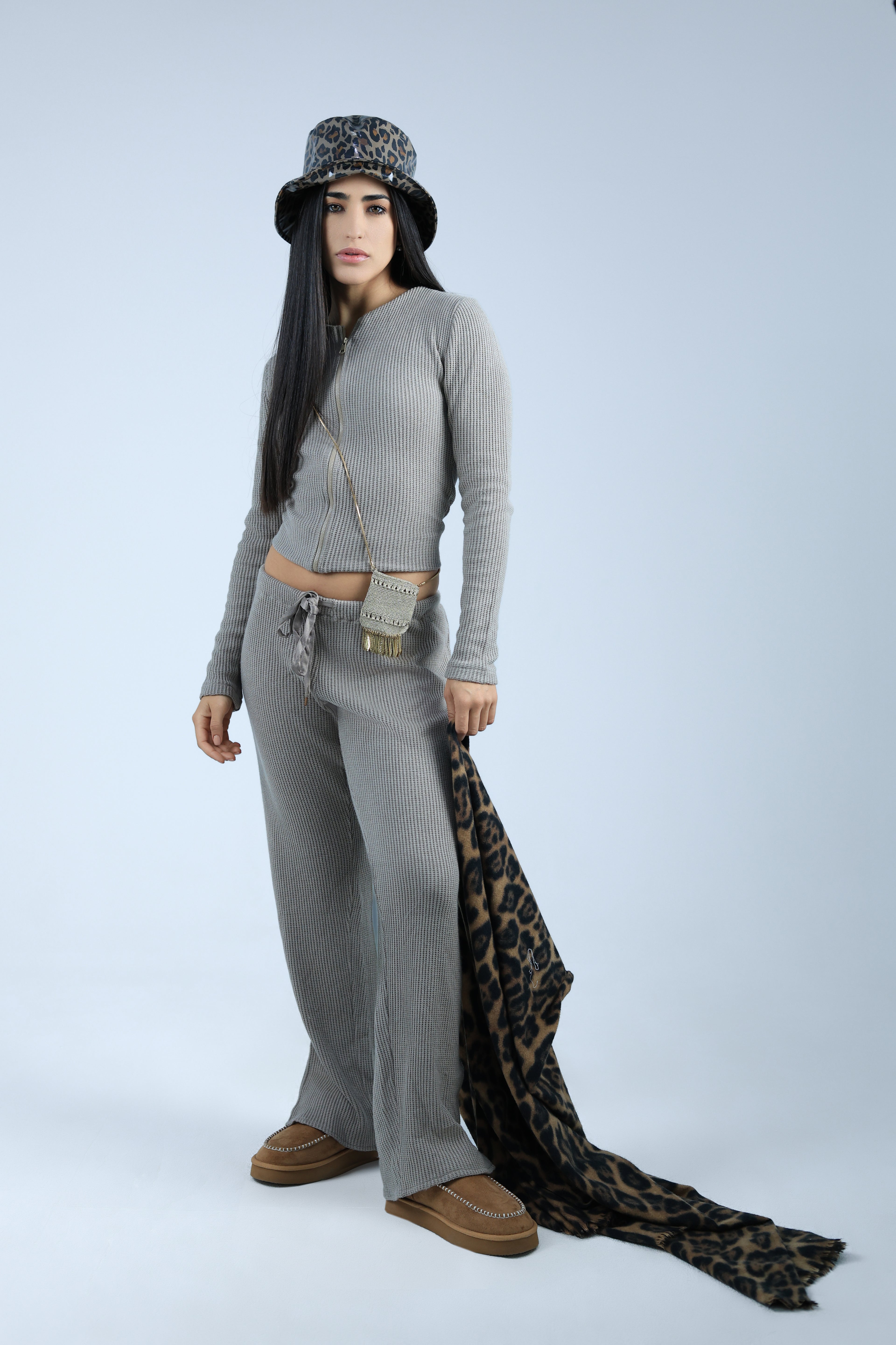 ENSEMBLE BEIGE EN TRICOT