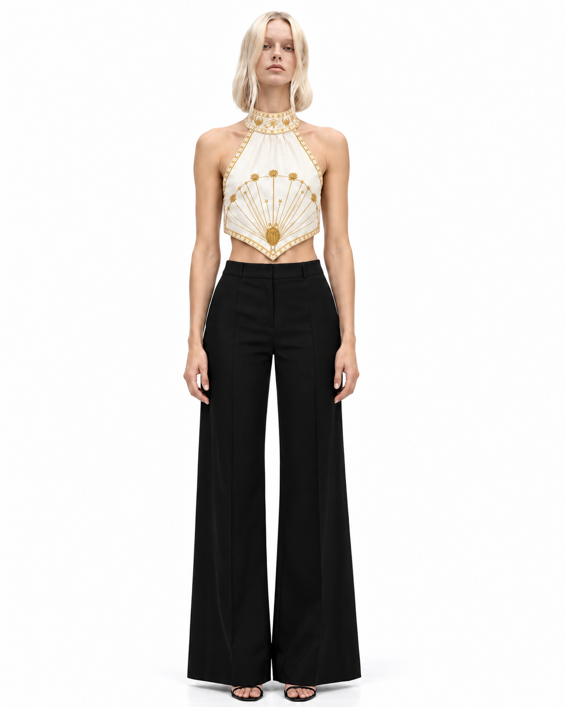 DUAT — Gold Lotus Halter